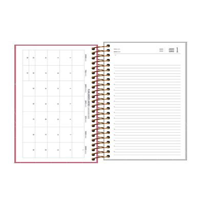 Agenda Executiva Tilibra Espiral Spot Feminina Média - Item Sortido