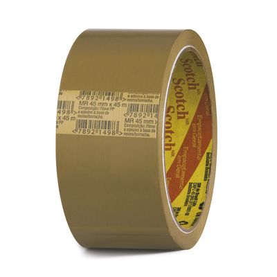 Fita Empacotamento Scotch 3M Marrom 45mmx45m