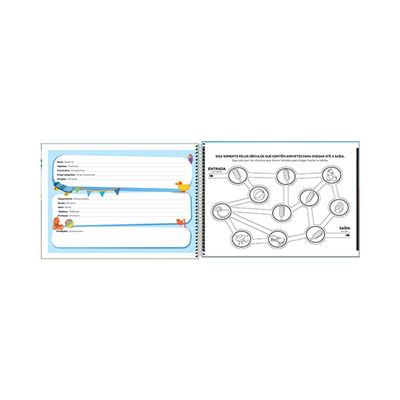 Caderno Cartografia Tilibra Espiral Capa Dura Meia Pauta Sapeca Menina 40 Folhas Capas Diversas