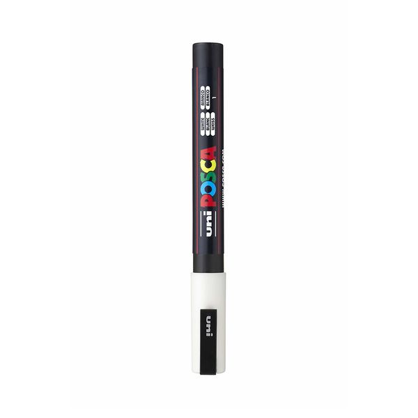 Marcador Multiuso Uniball Artes Posca Ponta Média Branco 1.3mm