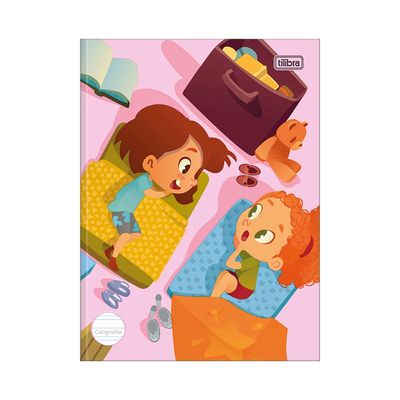 Caderno Caligrafia Tilibra Brochura Capa Dura Sapeca Feminino 40 Folhas Capas Diversas