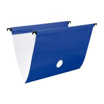 Pasta Suspensa Dello Plastificada Azul com 6 Unidades 36,1x24cm