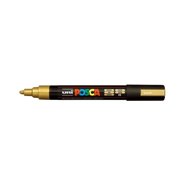 Caneta Permanente Posca Uniball 5M Ouro