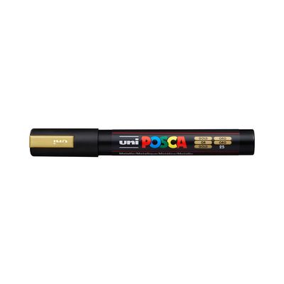 Caneta Permanente Posca Uniball 5M Ouro
