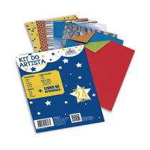 Kit do Artista Romitec Livro de Atividades+ 24 Folhas para Dobradura