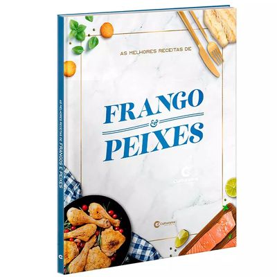Livro Culturama As Melhores Receitas de Frangos e Peixes