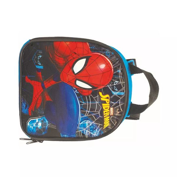 Lancheira Térmica Infantil Xeryus Spider Man com Alças Reguláveis
