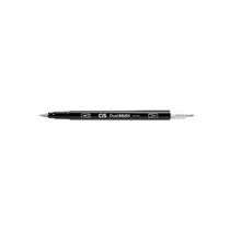 Marcador Artístico Cis Grafite Duo Brush Blender Pontas Pincel e Chanfrada Incolor