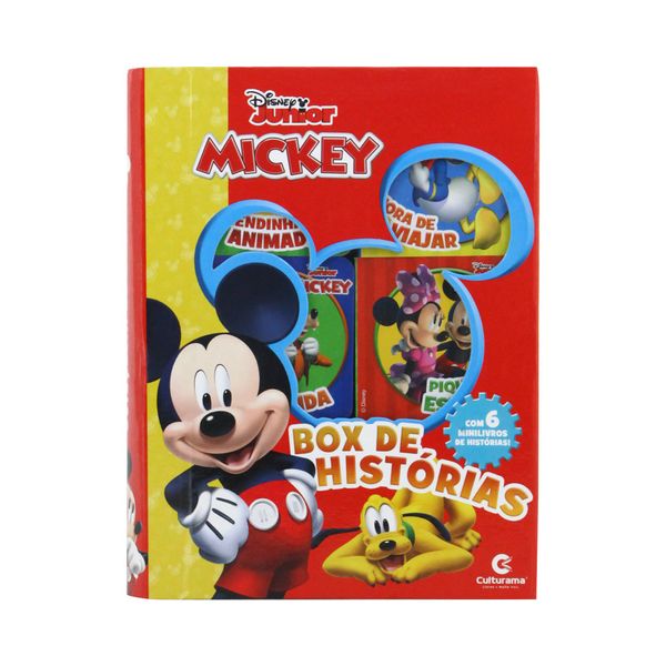 Livro Infantil Culturama Box de Histórias Mickey Livro Infantil Culturama Box de Histórias Mickey