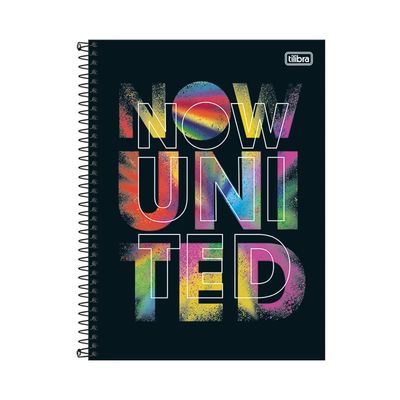 Caderno Universitário Tilibra Espiral Capa Dura Now United 1 Matéria Capas Diversas - Item Sortido