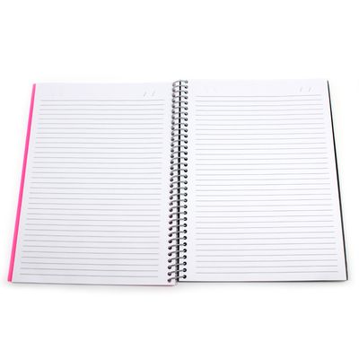 Caderno Universitário Confetti Espiral Capa Plástica Le Listras Candy Colors 10 Matérias 200 Folhas