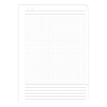 Refil Confetti para Caderno Colegial Le Smart Pontado 80 Folhas
