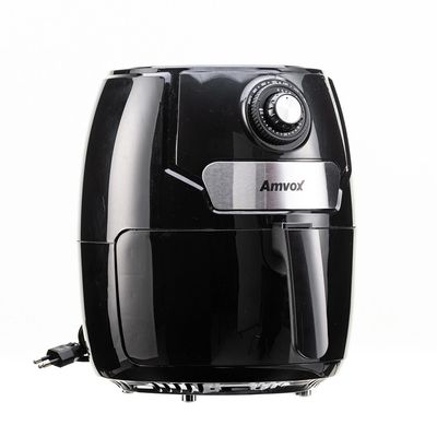 Fritadeira Elétrica Air Fryer Amvox ARF 1245 4,5L Preta - 127V