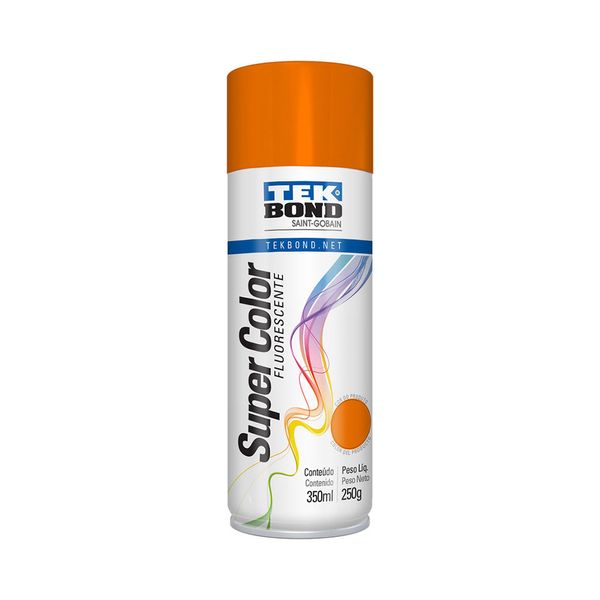 Super Color 350ml Laranja Fluorescente