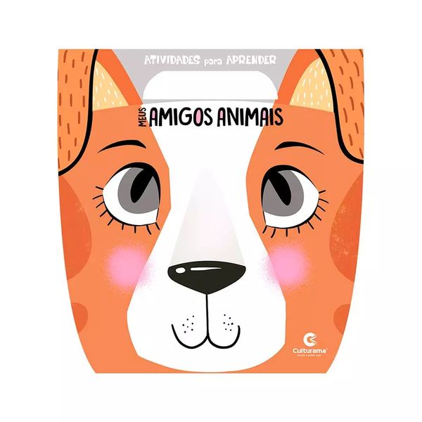 Livro Infantil Culturama Atividades para Aprender Meus Amigos Animais