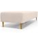 Kit 02 Puffs Decorativo Sala de Estar Bali W01 Pés Palito 170x60cm Suede Bege  - Lyam Decor
