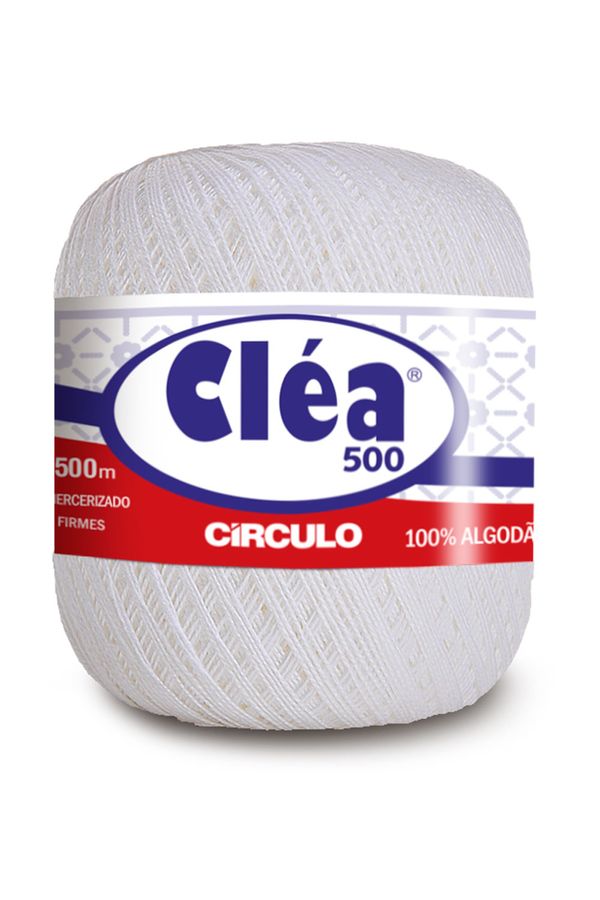 Linha Cléa 500m Nº8/2 8001 Branca