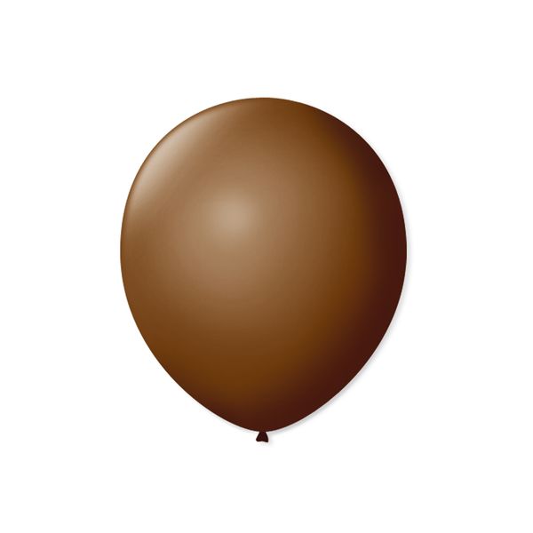 Balão São Roque Imperial Nº7 com 50 Unidades Café Brasil