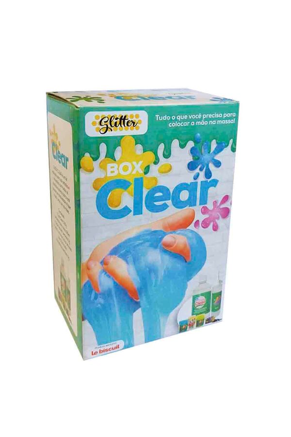 Kit Slime Clear com 6 Peças
