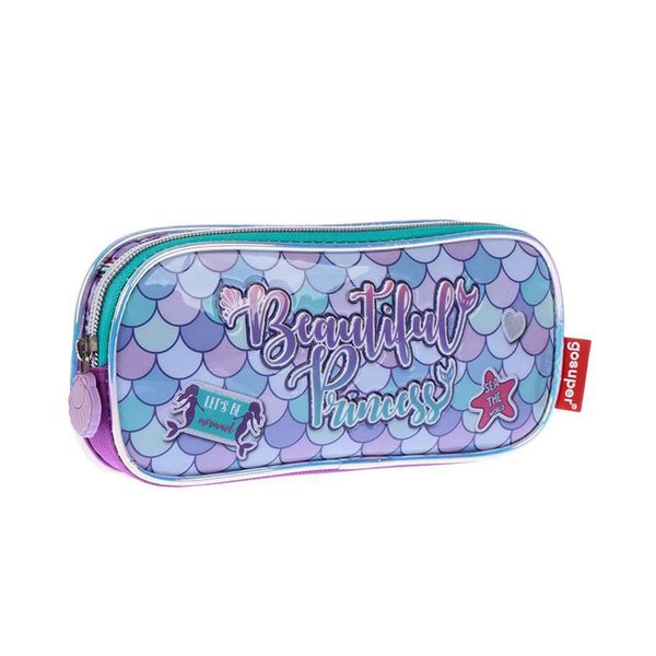 Estojo Gosuper Infantil Sereia Escama