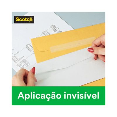 Fita Adesiva Mágica Scoth 3M 12mmx10m com 2 Rolos e Dispensador