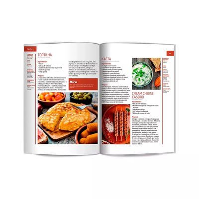 Livro Culturama As Melhores Receitas de Lanches e Aperitivos