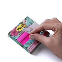 Bloco Post It 3M Para Levar 76x76mm 90 Folhas Rosa