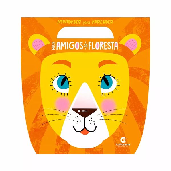 Livro Infantil Culturama Atividades para Aprender Meus Amigos da Floresta
