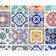 Plástico Adesivo Contact Decorado Azulejos 45cmx2m