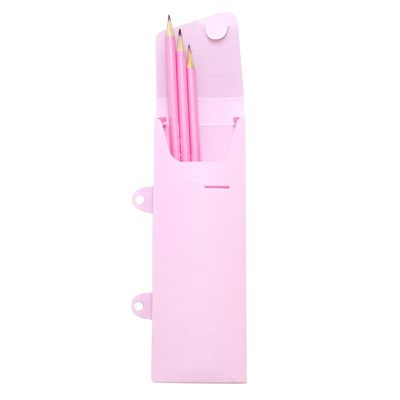 Pasta Fichário Dello com 4 Argolas Rosa 31,5x27cm