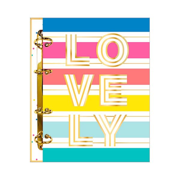 Caderno Colegial Tilibra Argolado Cartonado Be Nice 160 Folhas Capas Diversas - Item Sortido