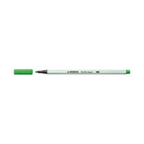 Caneta Hidrográfica Stabilo Pen 68 Brush Aquarelável Verde Claro Maçã