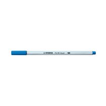 Caneta Hidrográfica Stabilo Pen 68 Brush Aquarelável Azul Royal