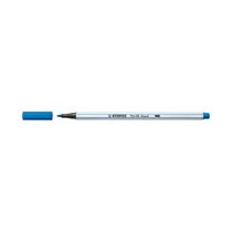 Caneta Hidrográfica Stabilo Pen 68 Brush Aquarelável Azul Royal