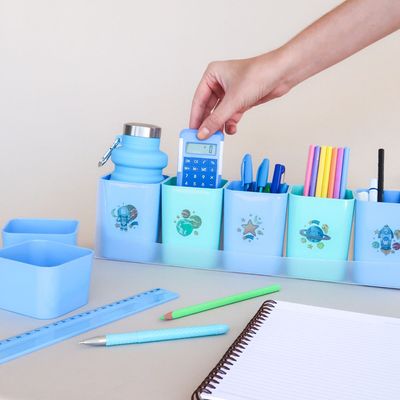Porta Objetos Dello Mundo da Lua Kit com 5 Unidades