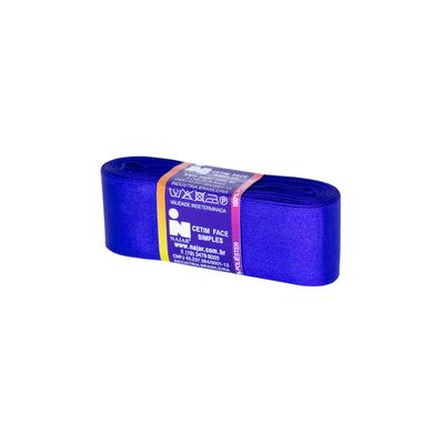 Fita de Cetim Nº09 38mm Peça com 10m Azul Royal
