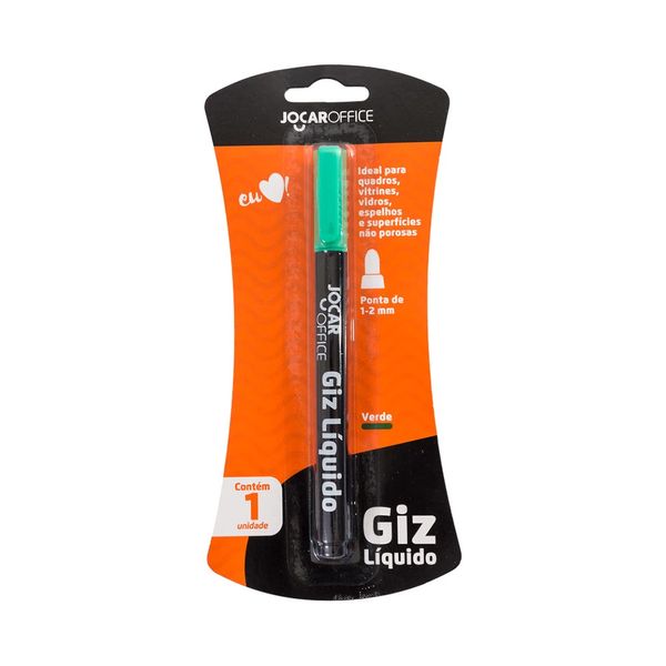 Giz Líquido Leonora Office Verde Ponta 1.2mm