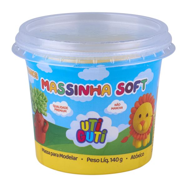 Massa de Modelar Canson Soft Uti Guti Amarela 140g