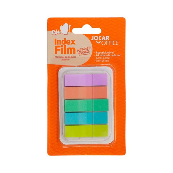 Marcador Adesivo de Páginas Leonora Tom Pastel com 05 Cores 24 Folhas Cada Marcador Adesivo de Páginas Leonora Tom Pastel com 05 Cores 24 Folhas Cada