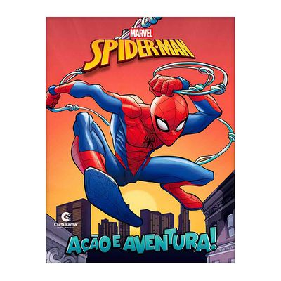Livro Infantil Culturama Histórias Marvel Spider Man