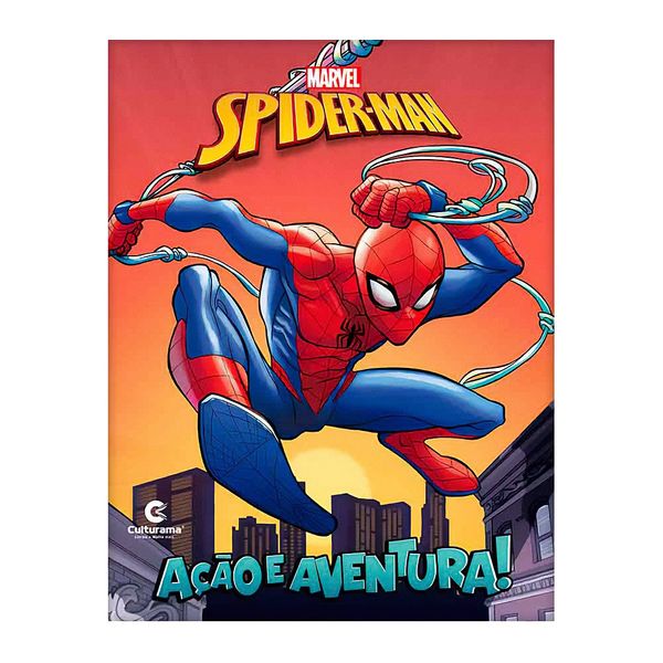 Livro Infantil Culturama Histórias Marvel Spider Man Livro Infantil Culturama Histórias Marvel Spider Man
