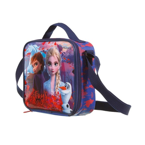 Lancheira Infantil Dermiwil Easy Disney Frozen 2 com Alça Regulável