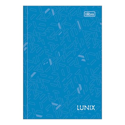 Caderno Brochurão Tilibra Capa Dura Lunix Colors 80 Folhas - Item Sortido