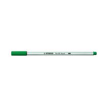 Caneta Hidrográfica Stabilo Pen 68 Brush Aquarelável Verde Oliva