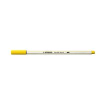 Caneta Hidrográfica Stabilo Pen 68 Brush Aquarelável Amarelo