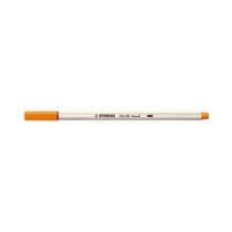 Caneta Hidrográfica Stabilo Pen 68 Brush Aquarelável Laranja
