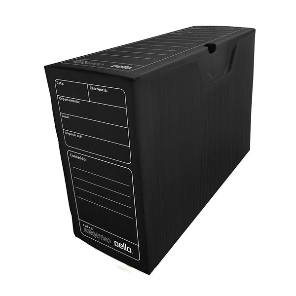 Caixa de Arquivo Morto Ofício Dello Preta