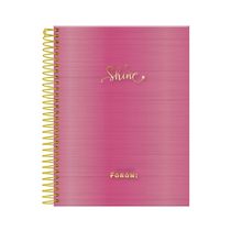 Caderno College Foroni Espiral Shine 1 Matéria 80 Folhas - Item Sortido