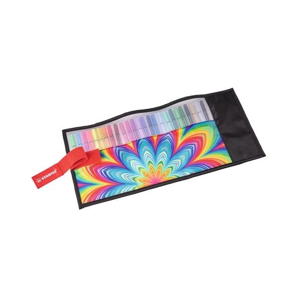Caneta Hidrográfica Stabilo Estojo Pen Arty com 25 Cores