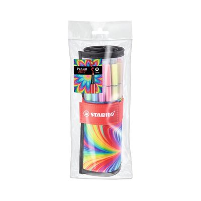 Caneta Hidrográfica Stabilo Estojo Pen Arty com 25 Cores